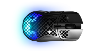 SteelSeries Aerox 5 Wireless — 18000 DPI Precisão Absoluta