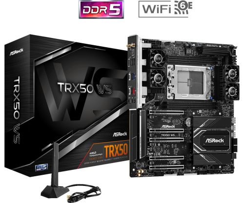 ASRock TRX50 WS Socket sTR5