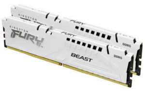 Kingston Fury Beast White 32GB — DDR5 6000MT/s Gaming
