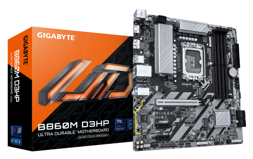 Gigabyte B860M D3HP — Placa Compacta LGA 1851 Gigabyte B860M D3HP — Placa Compacta LGA 1851