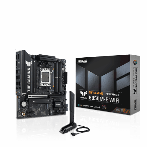 Asus TUF Gaming B850M-E WiFi — AM5 Compacta Asus TUF Gaming B850M-E WiFi — AM5 Compacta