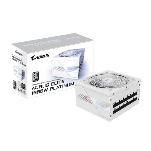 Gigabyte Aorus Elite P1000W Ice — 1000W Modular Gigabyte Aorus Elite P1000W Ice — 1000W Modular