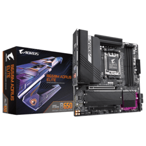 Gigabyte B650M Aorus Elite — AM5 Compacta
