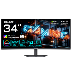 Gigabyte MO34WQC36 34" 360Hz