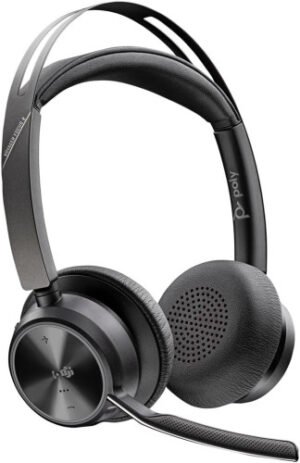 Poly VF2 — Auscultador profissional com cancelamento ativo
