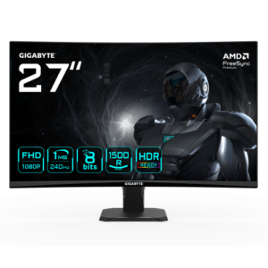 Gigabyte GS27FC2 — 240Hz Curvo para Gaming