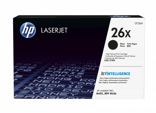 HP 26X TONER HP26X NEGRO (CF226X) HP 26X TONER HP26X NEGRO (CF226X)