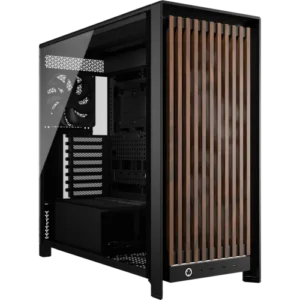Corsair FRAME 5000D WOOD RS Midi Tower Negro, Nuez