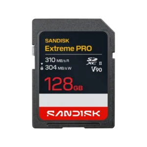 SanDisk Extreme PRO SD UHS-II V90 Card - 128GB SDXC